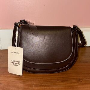 Primark Dark Brown Crossbody Bag